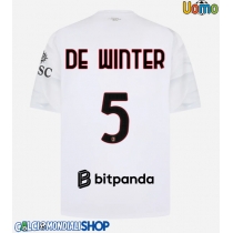 Maglie da calcio AC Milan Koni De Winter #5 Seconda Maglia 2026-27 Manica Corta